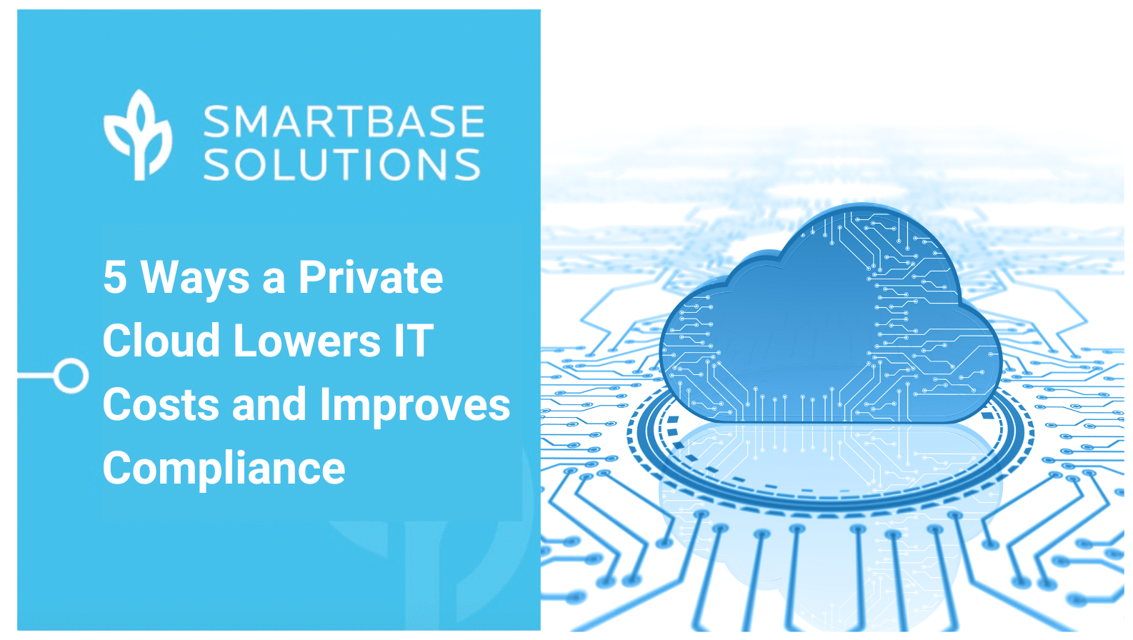 5 Ways a Private Cloud Lowers IT Costs and Improves Compliance